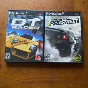 Playstation Games Dt Racer & Pro Street Need For Speed for the ps2